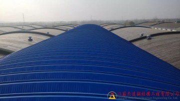 揚(yáng)州糧庫(kù)倉(cāng)間罩棚新建工程