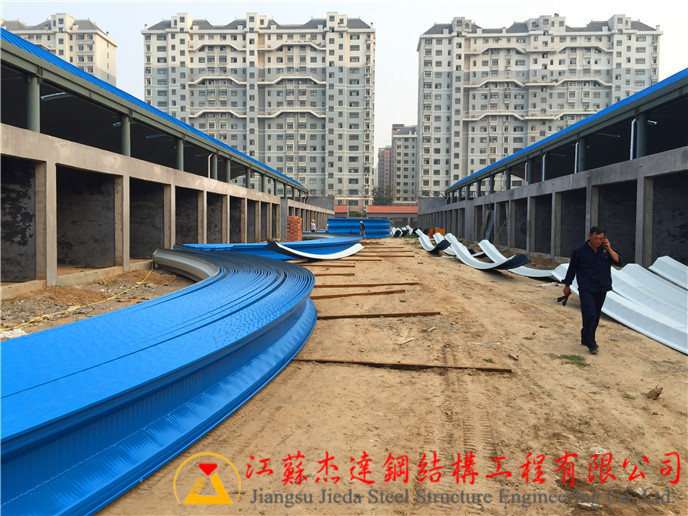 多連跨拱形屋頂拱形屋頂施工細節(jié) 多連跨拱形屋頂拱形屋頂施工細節(jié)