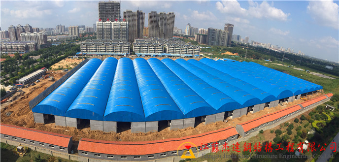多連跨拱形屋頂連跨拱形屋頂細節(jié) 多連跨拱形屋頂連跨拱形屋頂細節(jié)