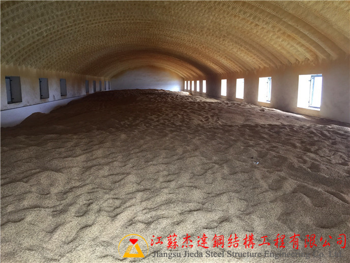 糧食儲(chǔ)備庫(kù)拱形屋頂糧庫(kù)拱形屋頂設(shè)計(jì)