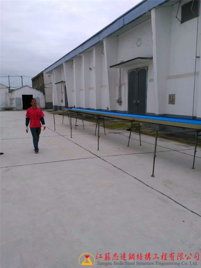 江蘇鹽城便倉糧庫倉間罩棚施工鹽城市便倉糧庫出直板