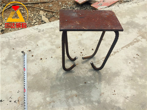 拱形屋頂預(yù)埋件具體尺寸拱形屋頂預(yù)埋件正視圖